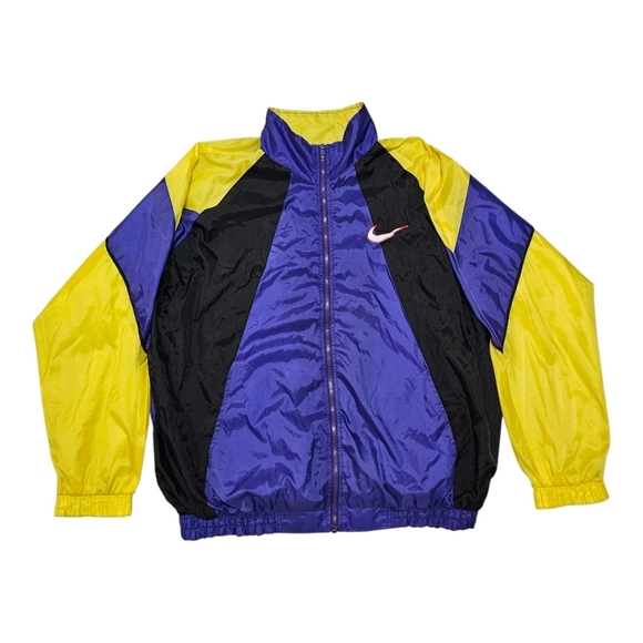 Vintage 80's Nike Full Zip Windbreaker - Picture 1 of 7